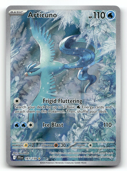 Articuno - Holo Illustration Rare SV09: Journey Together 161/159 NM