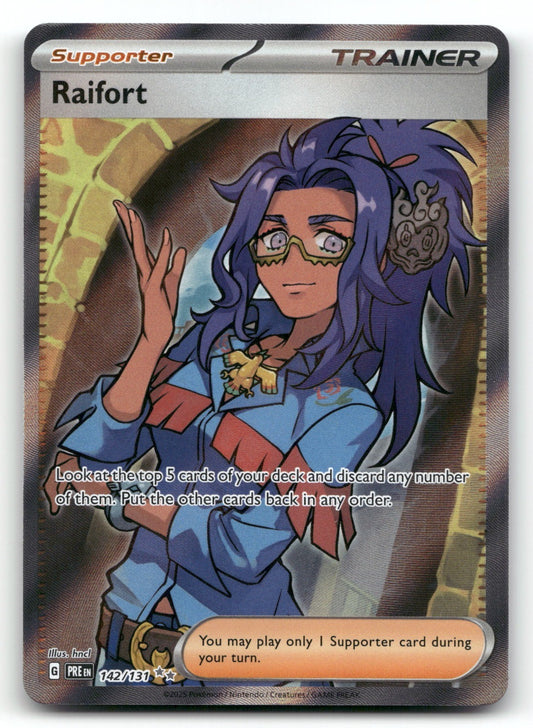 Raifort Holo Ultra Rare SV: Prismatic Evolutions 142/131 NM