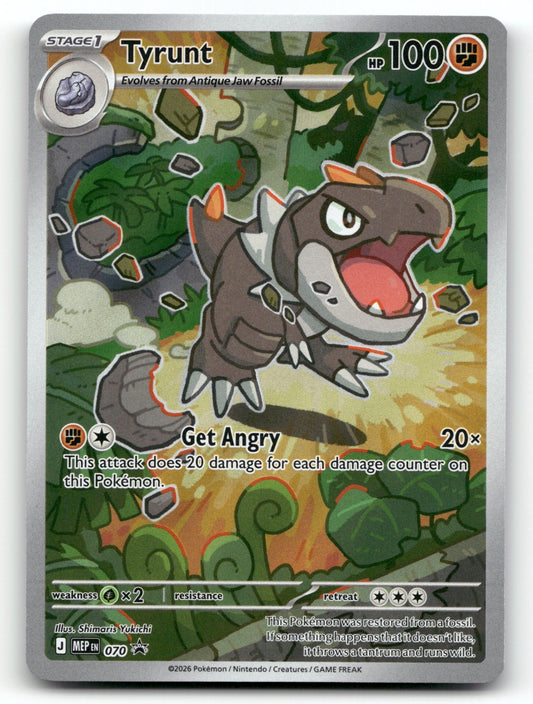 Tyrunt Holo Promo ME: Mega Evolution Promo 070 NM