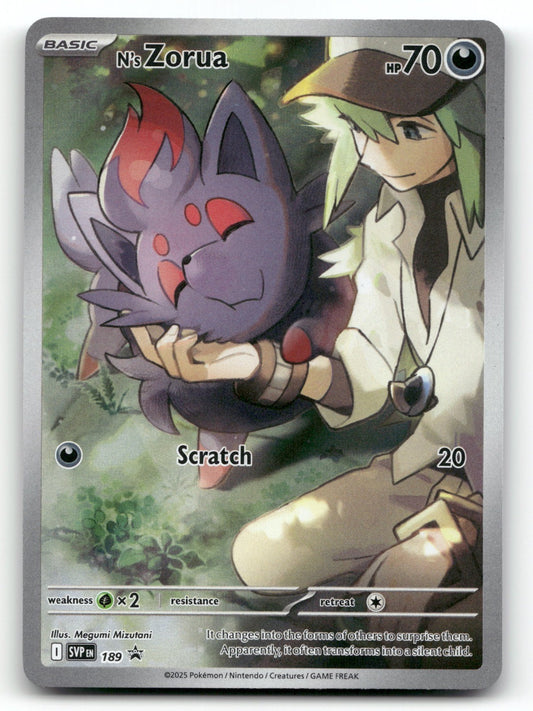 N's Zorua Holo Promo SV: Scarlet & Violet Promo Cards 189 NM