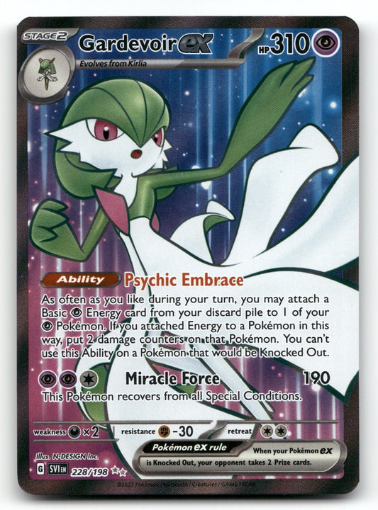 Gardevoir ex Holo Ultra Rare SV01: Scarlet & Violet Base Set 228/198 NM