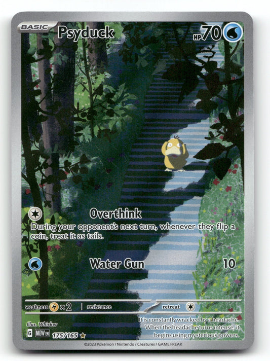Psyduck Holo Illustration Rare SV: Scarlet & Violet 151 175/165 NM
